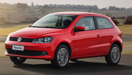 Volkswagen Gol de dos puertas 2013