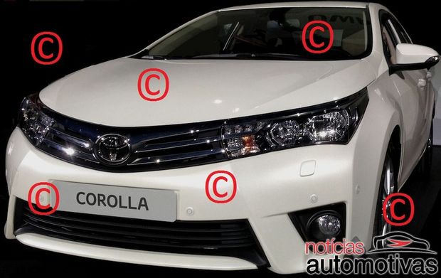 El nuevo Toyota Corolla 2014 fotos espía
