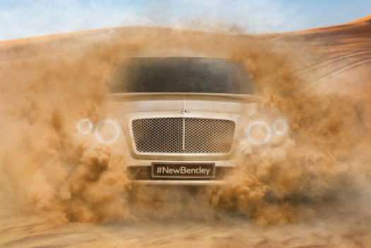 Bentley SUV teaser