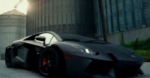 Lamborghini Aventador en Transformers 4
