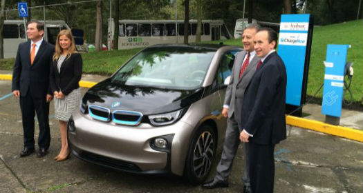  BMW llega a más de   estaciones de carga para autos eléctricos en México