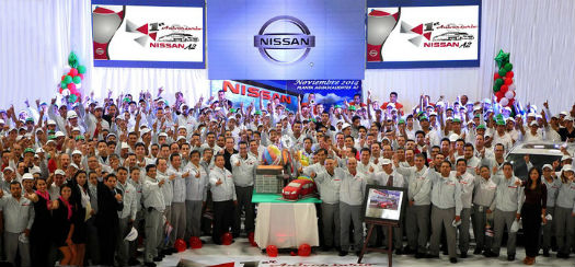 Planta Nissan Aguascalientes A2 cumple 1 año