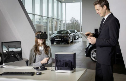 Audi Oculus Rift realidad virtual