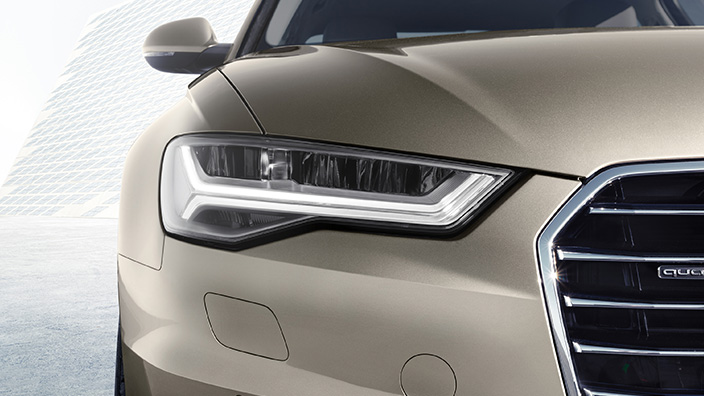 Audi A6 Sedán 2016 frente luces LED