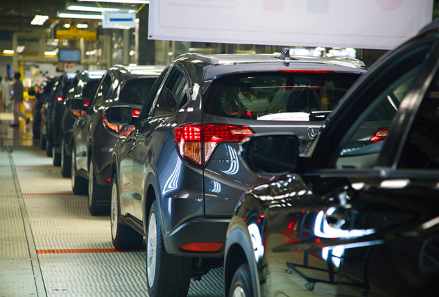 Honda HR-V inicio de producción en México, línea de salida