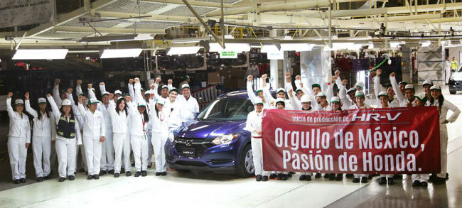 Honda HR-V inicio de producción en México