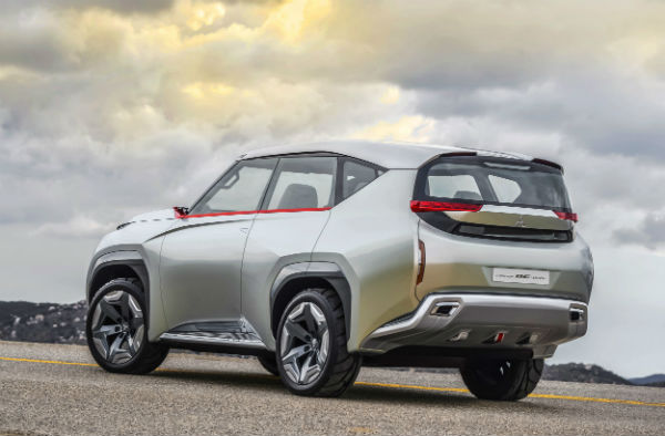 Mitsubishi GC-PHEV Concept, panorámica trasera