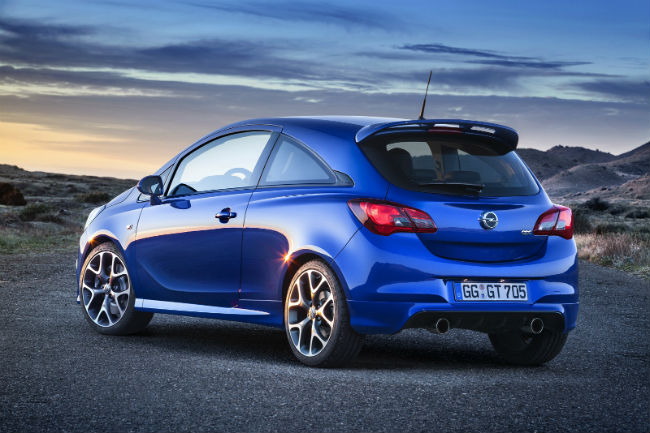 Opel Corsa OPC azul ópalo