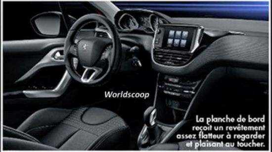 Peugeot 208 restyling interior