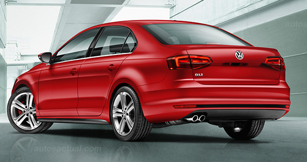 VW nuevo Jetta GLI 2015 México parte lateral