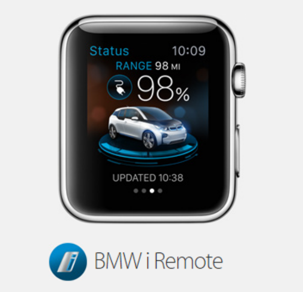 BMWi Remote de Apple Watch