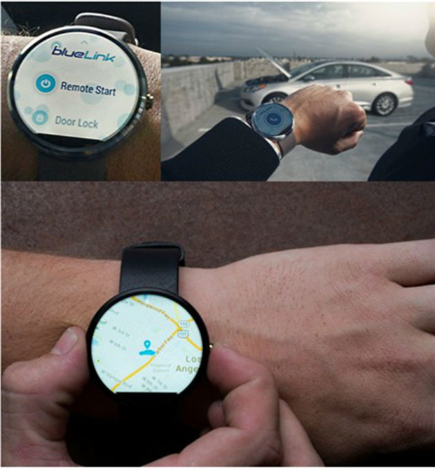 Hyundai nuevo sistema de enlace a smartwatchs