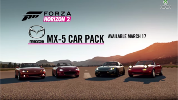 Mazda MX-5 Car Pack pata Xbox