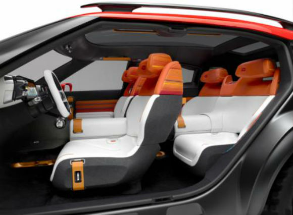 Citroën Aircross concepto interior