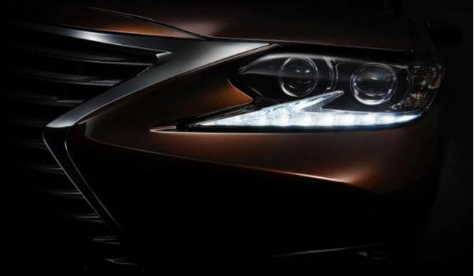 Lexus ES 2016 primera imagen teaser