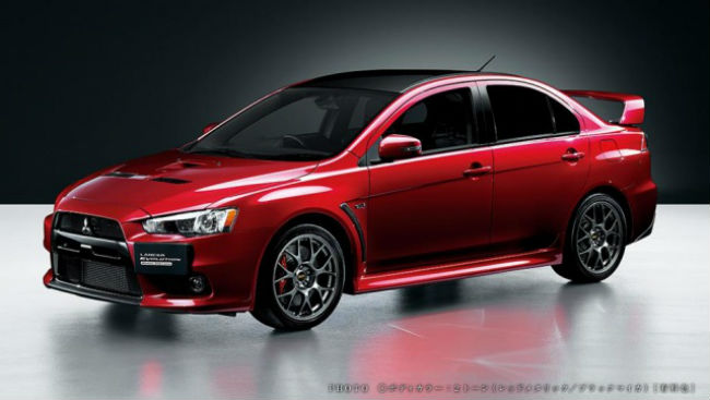 Mitsubishi dice adiós al Lancer Evo X con el Final Edition, exclusivo para Japón