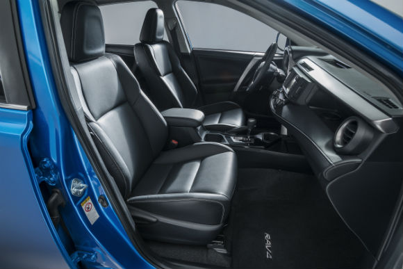 Toyota RAV4 Hybrid presentación Nueva York asientos