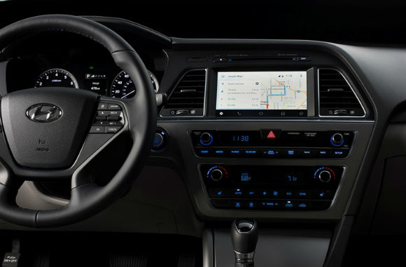 Hyundai Sonata con Android Auto, mapas