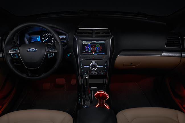 Ford Explorer 2016 interior
