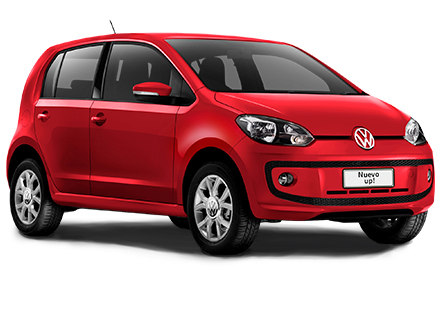 Nuevo Volkswagen Up! para México color rojo