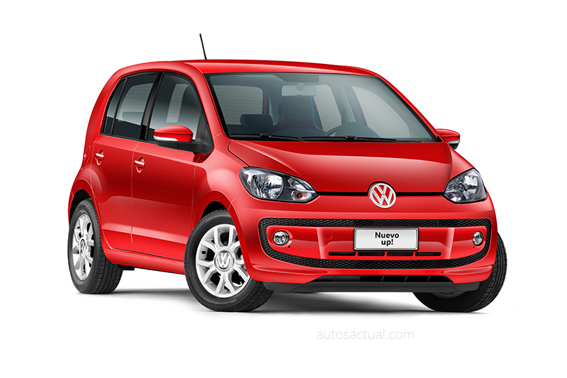 Volkswagen Nuevo Up! México color rojo