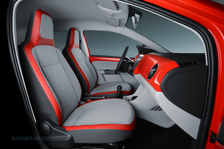 Volkswagen Nuevo Up! México interiores asientos