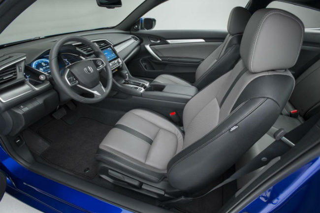 Honda Civic Coupé 2016 interior