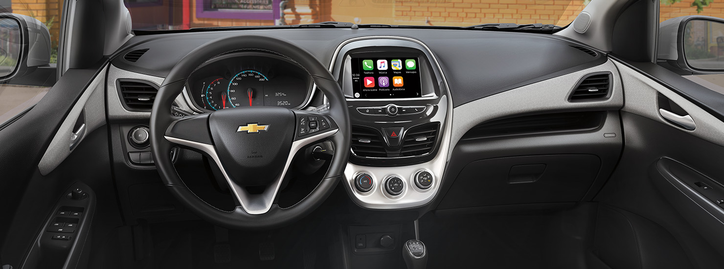 Chevrolet Spark 2017 en México Android Auto Apple CarPlay