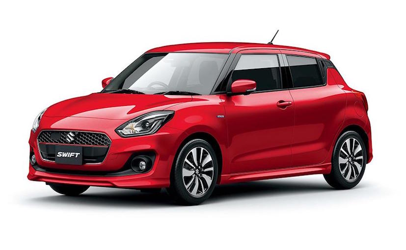 Nuevo Suzuki Swift 2018 color rojo