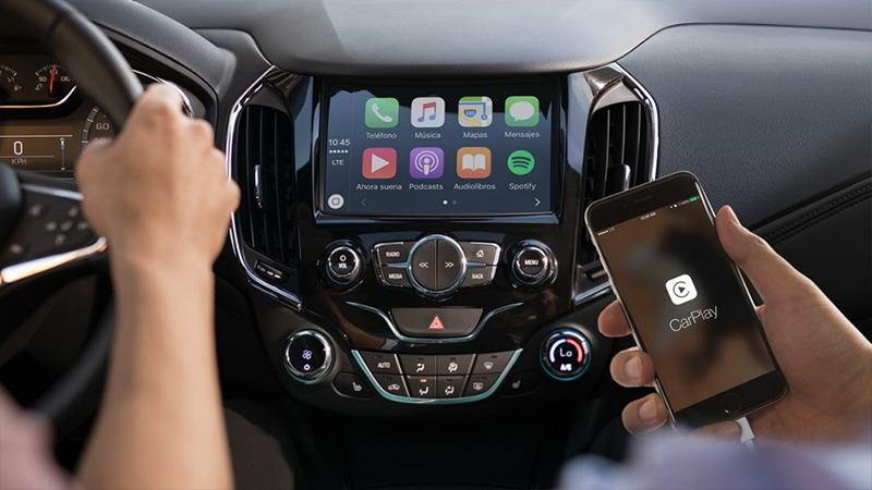 Chevrolet Cruze 2017 con Apple CarPlay y Android Auto