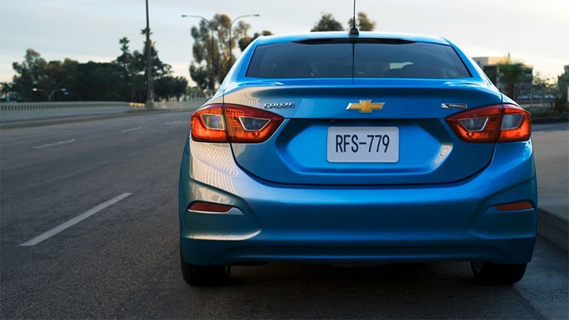 Chevrolet Cruze 2017 en México posterior cajuela