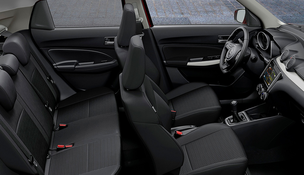 Suzuki Swift 2018 interiores asientos