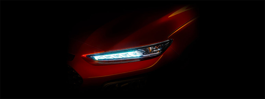 Hyundai Kona oficial imagen teaser