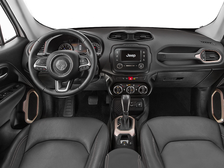 Jeep Renegade 2017 México interior con pantalla touch