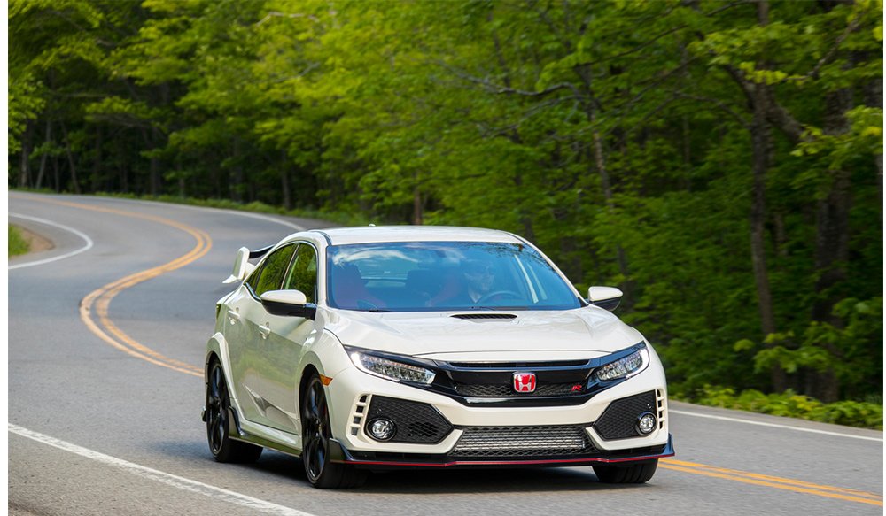 El Honda Civic Type R 2017 en México en carretera