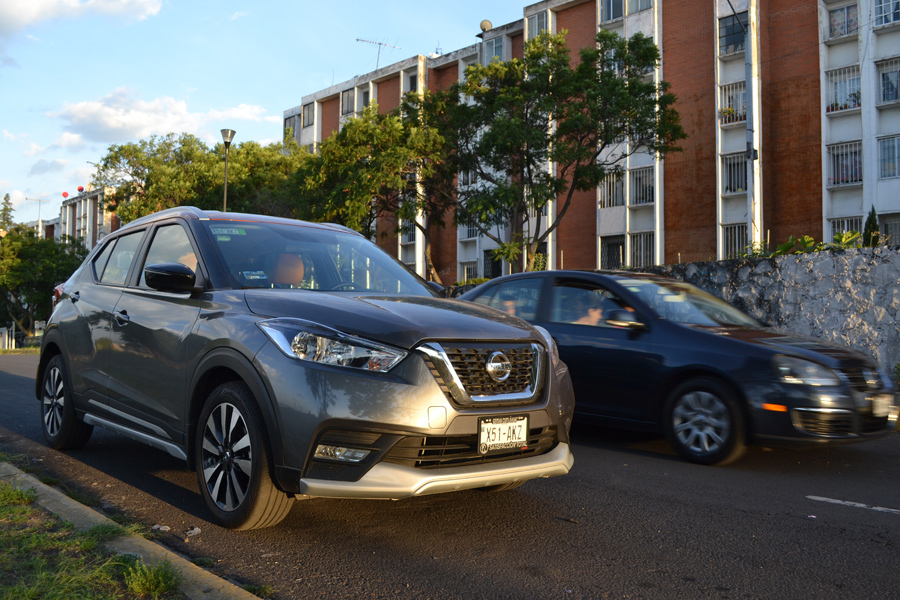 Prueba Nissan Kicks 2017  en calle