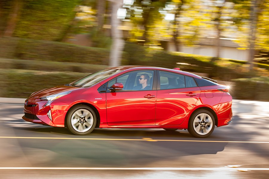 Nuevo Toyota Prius 2017 color rojo