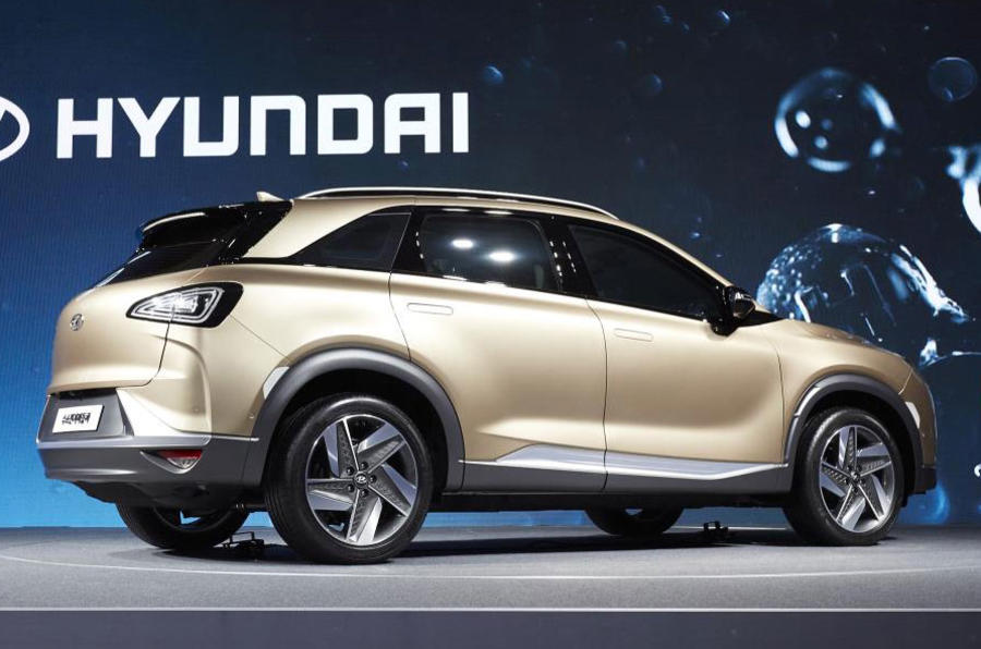 Hyundai SUV eléctrico lateral