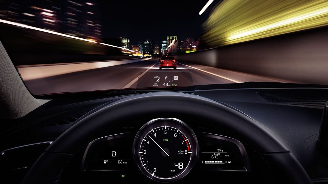 Mazda 3 2018 en México con Head Up Display HUD