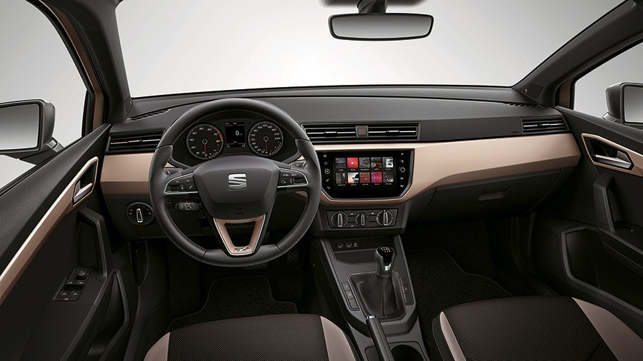 Seat Ibiza 2018 México interior más amplio y cómodo con pantalla touch de 8 pulgadas