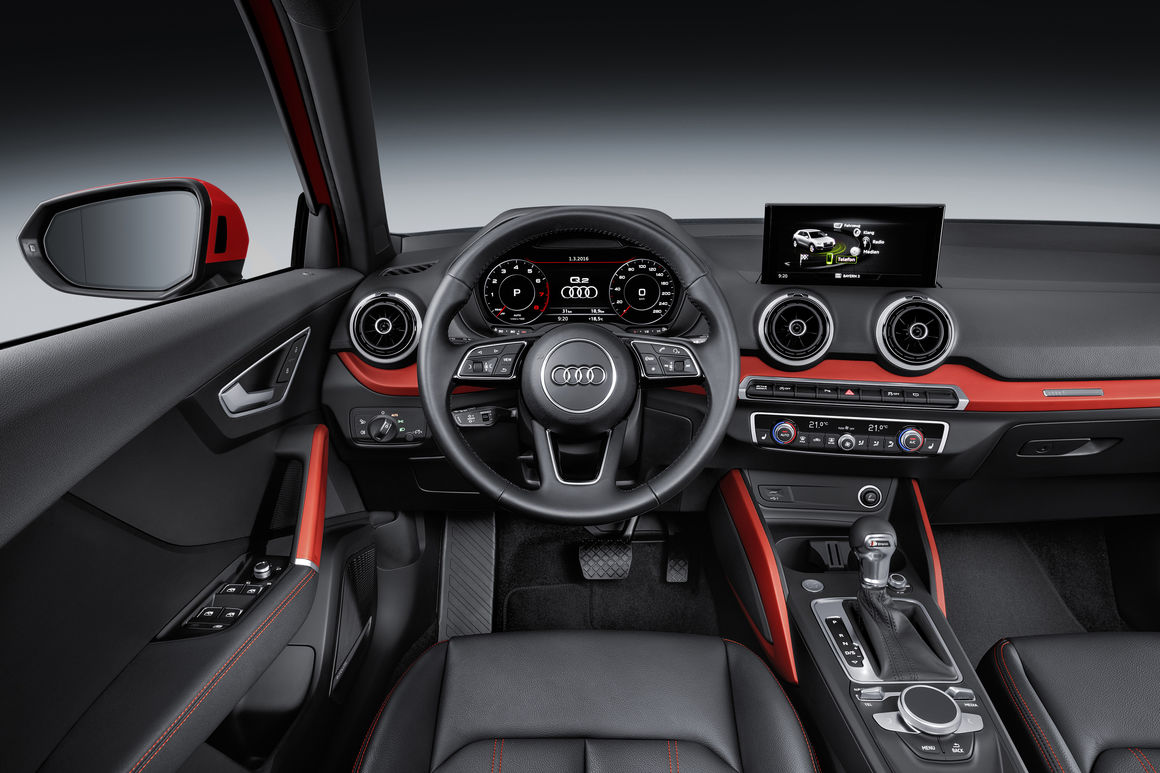 Audi Q2 2018 interior