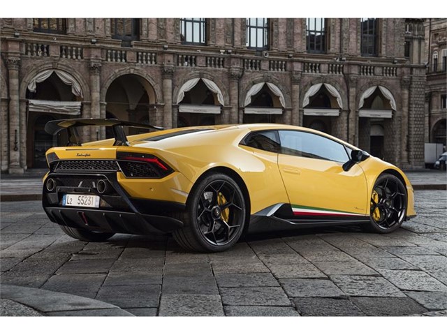 Lamborghini Huracán Performante amarillo