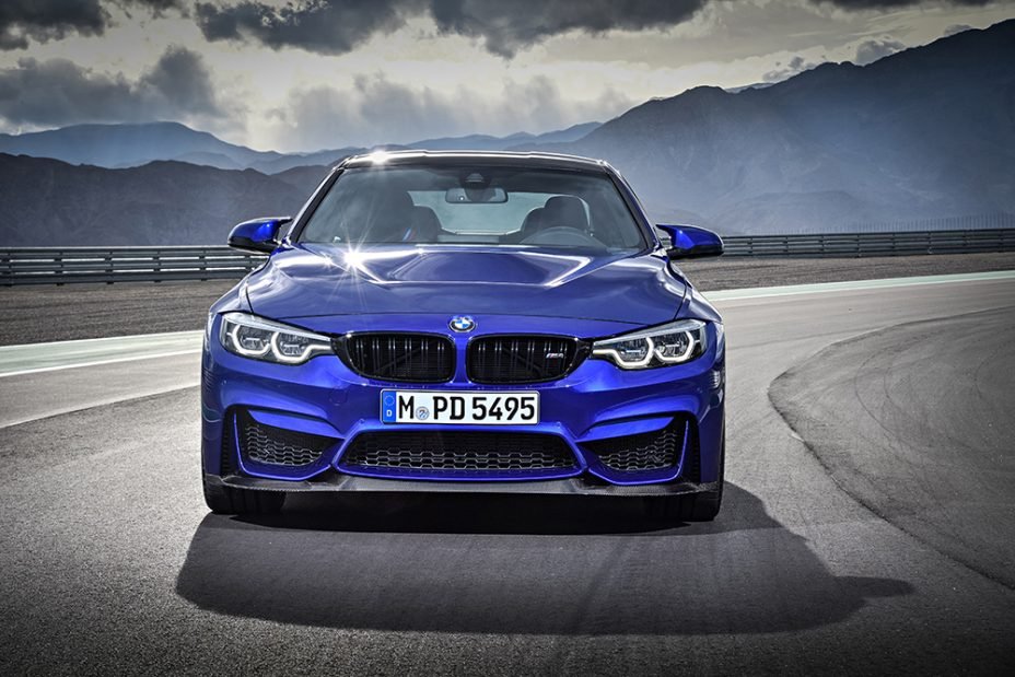 BMW M4 CS 2018 en México  color azul frente edición especial