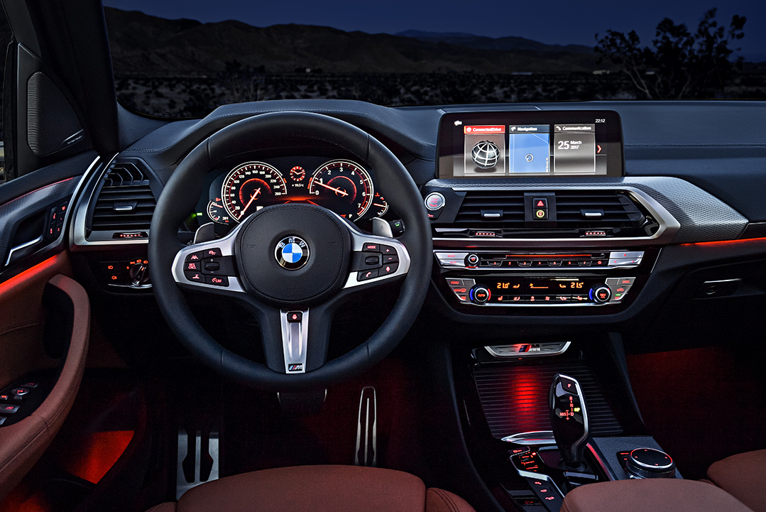 BMW X3 2018 en México interiores de lujo
