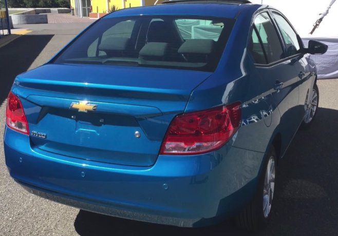 Este es el Chevrolet Aveo 2019 para México posterior cajuela