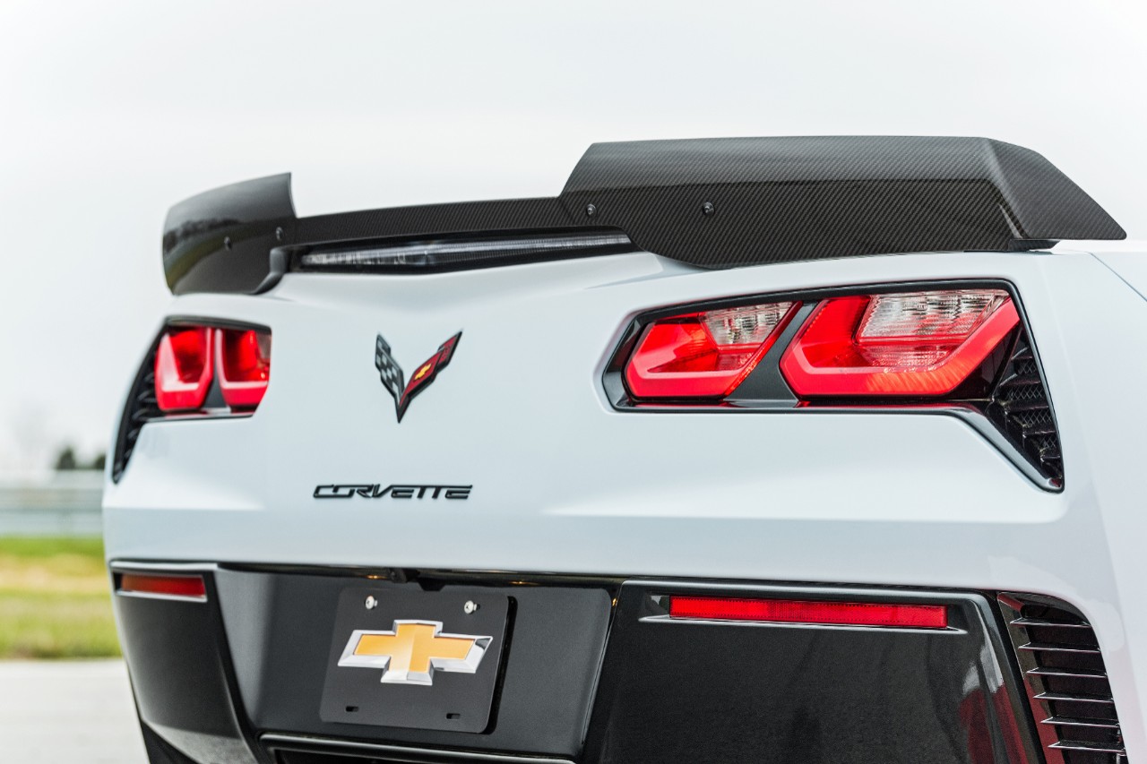 Chevrolet Corvette Carbon 65 Special Edition en México parte posterior o zaga