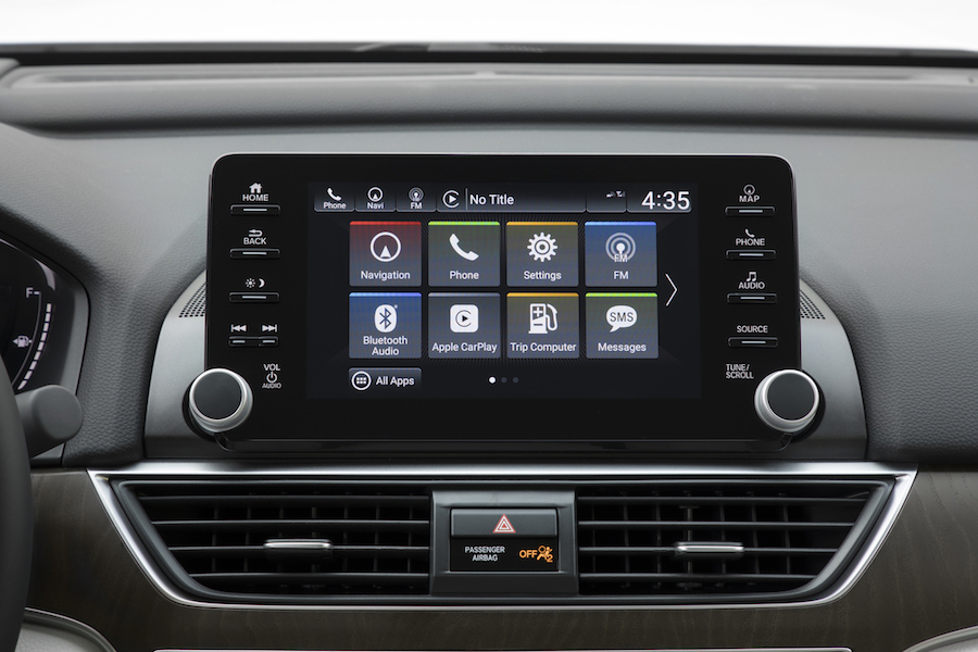 Honda Accord 2018 Touring 2.0T en México  pantalla touch y apps