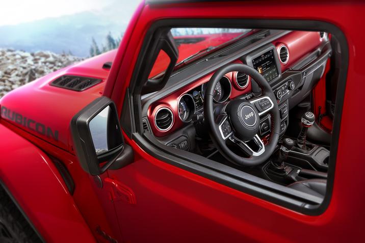 Jeep Wrangler 2018 México interior desde ventana