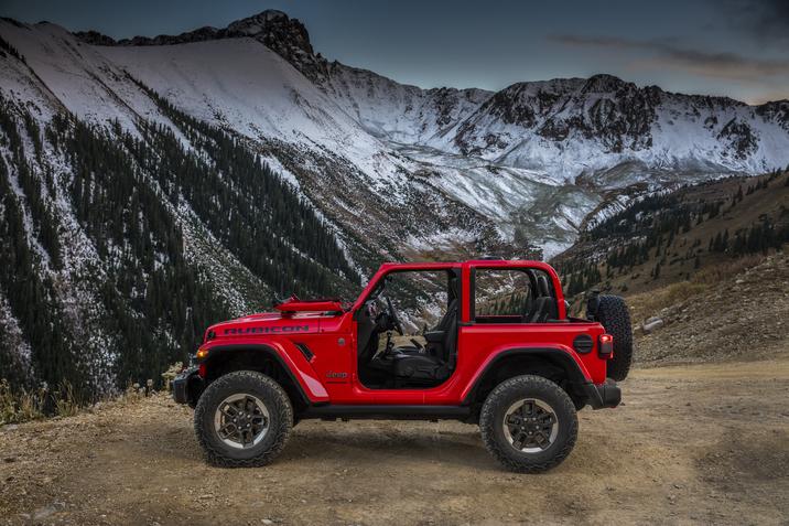 Jeep Wrangler 2018 México exterior lateral