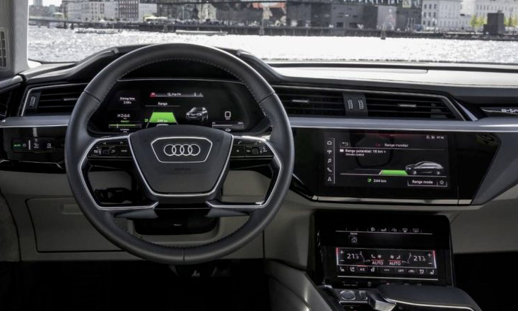 Audi e-tron habitáculo
